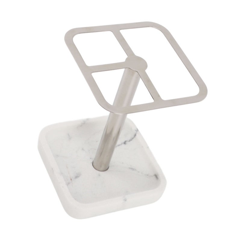 Stainless Steel Toothbrush Holder: 304 Stainless Steel Rust-resistant Wall Mounted No Drilling Multifunctional Storage - Space Saving Compact Design Bathroom Organizer for Bathroom Countertop Wall Spa - Image 3