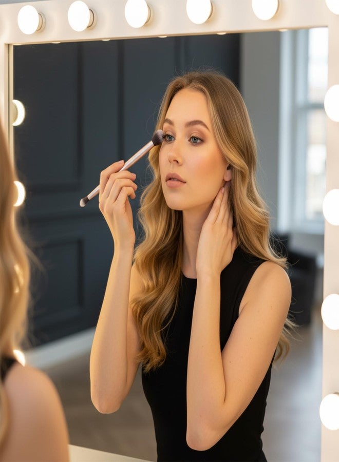 Zelphvt 2 Pcs Sculpting Dual-End Nose Brush, 2-in-1 Nose Contour Brush Makeup Brushes Blush Brushes for Sculpting and Defining Contour - Image 4