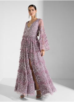 Embellished Rudffled Maxi Dress - pzsku/Z09401241E645FAFAD185Z/45/_/1741167967/79308f90-fcbd-4d33-bfbf-869e69bc5382