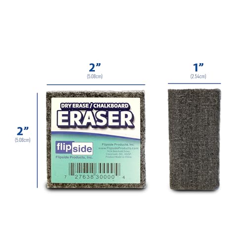 Flipside Products Student Manual Eraser, 2" x 2", Assorted 24 Count - Image 4