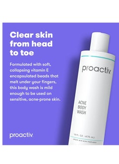 Proactiv Acne Body Wash - Exfoliating Body Wash for Sensitive Skin, Salicylic Acid Cleanser with Soothing Shea Butter & Cocoa Butter - 16 oz. - pzsku/Z094028D048F320E65E9BZ/45/_/1740460491/5035f6b7-791e-4f75-827d-04c1a33f4191