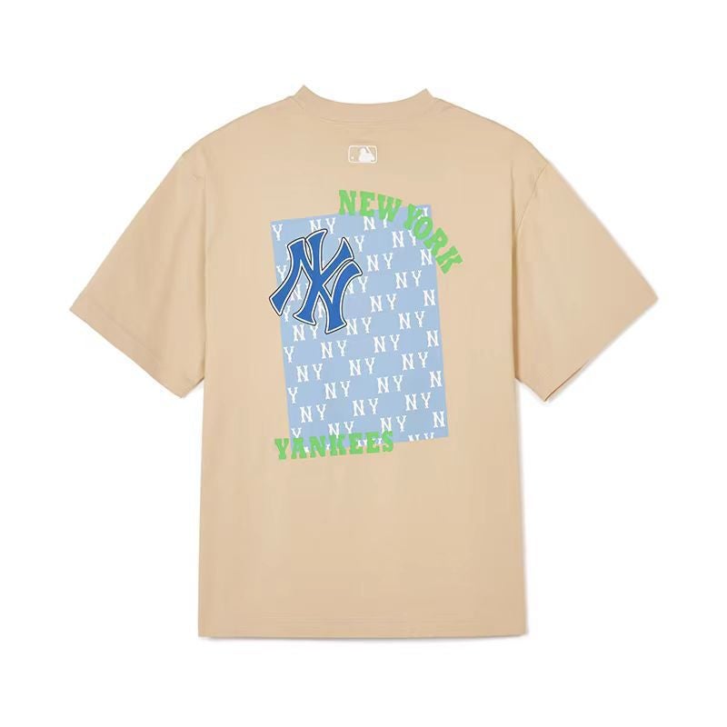 Correct Version Mib26Ss High-Quality Retro Floral Full-Print Embroidery Loose Casual Versatile T-Shirt Unisex Short-Sleeve Trendy - Image 1