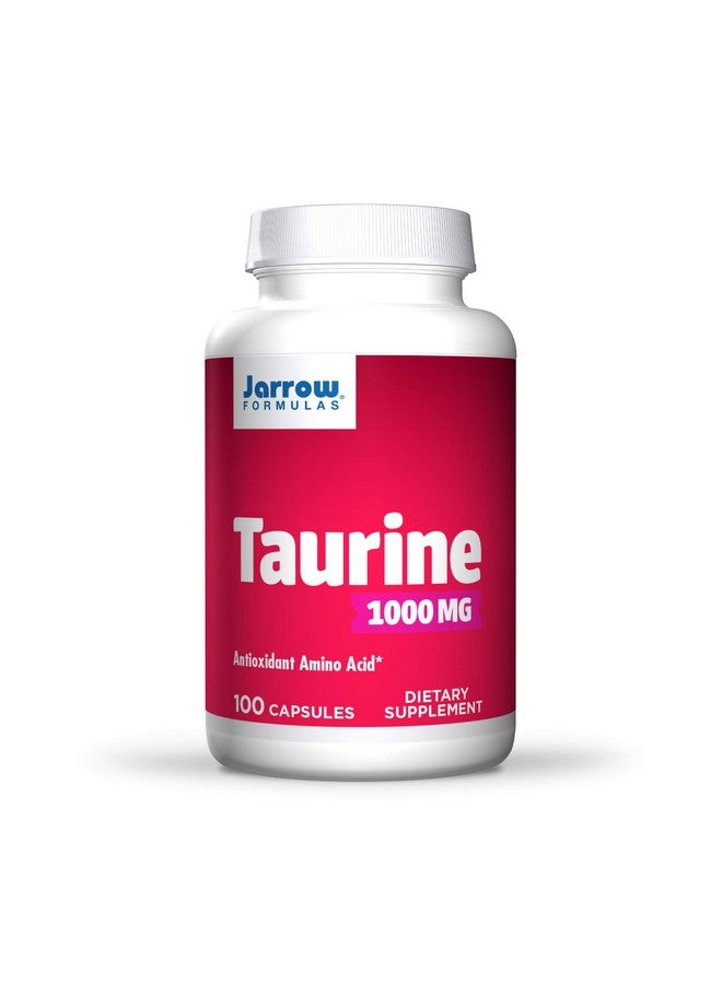 jarrow formulas Taurine 1000 Mg 100 Capsules Antioxidant Amino Acid Brain Health & Function Pharmaceutical Grade Taurine Capsules 100 Servings - Image 2