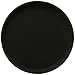 Winco Winco Easy Hold Round Tray, 11-Inch, Black  - Image 2