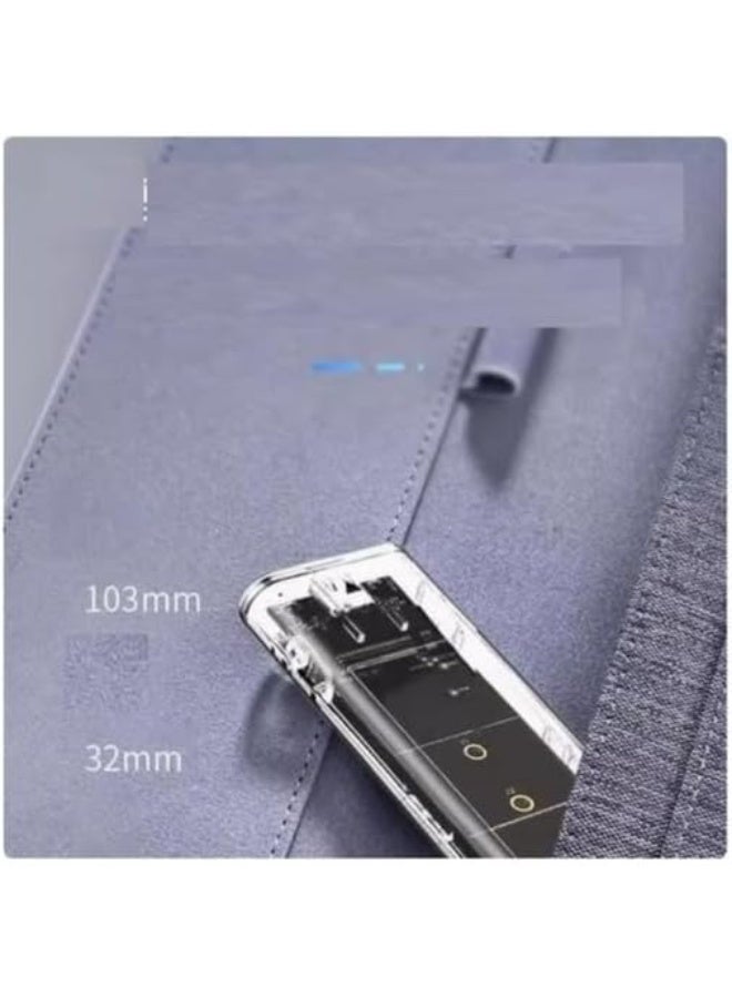 Transparent M.2 SSD Enclosure with Internal 128GB NVMe – Dual Protocol SATA/NVMe NGFF to USB 3.1 High-Speed External Hard Drive Reader - Image 3
