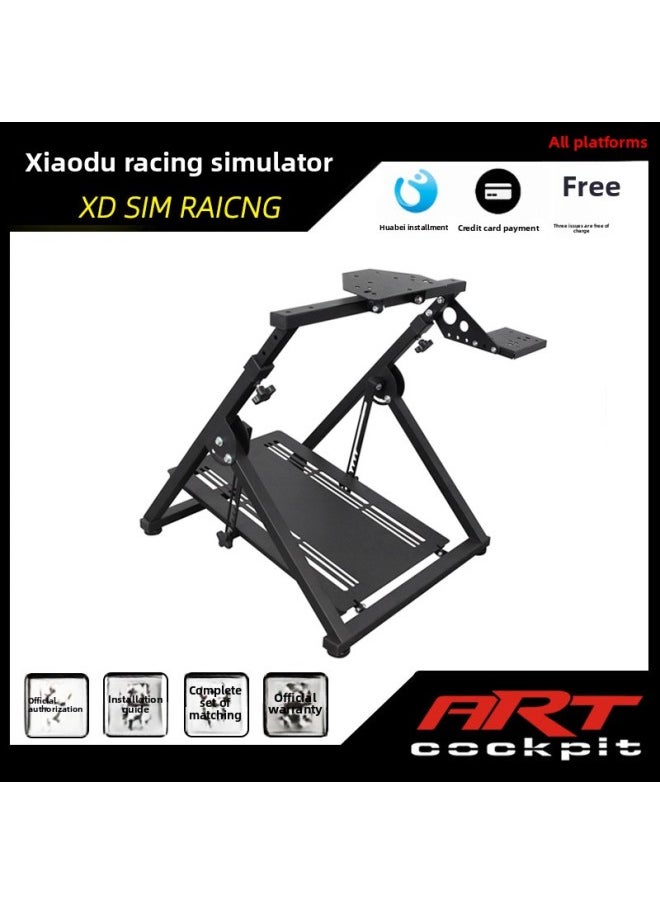 Artcockpitx Type Foldableing Speed Magic Claw Fanatec Racing Simulator Game Steering Wheel Bracket Driving-product Color:4 X-type Pulleys With Brakes