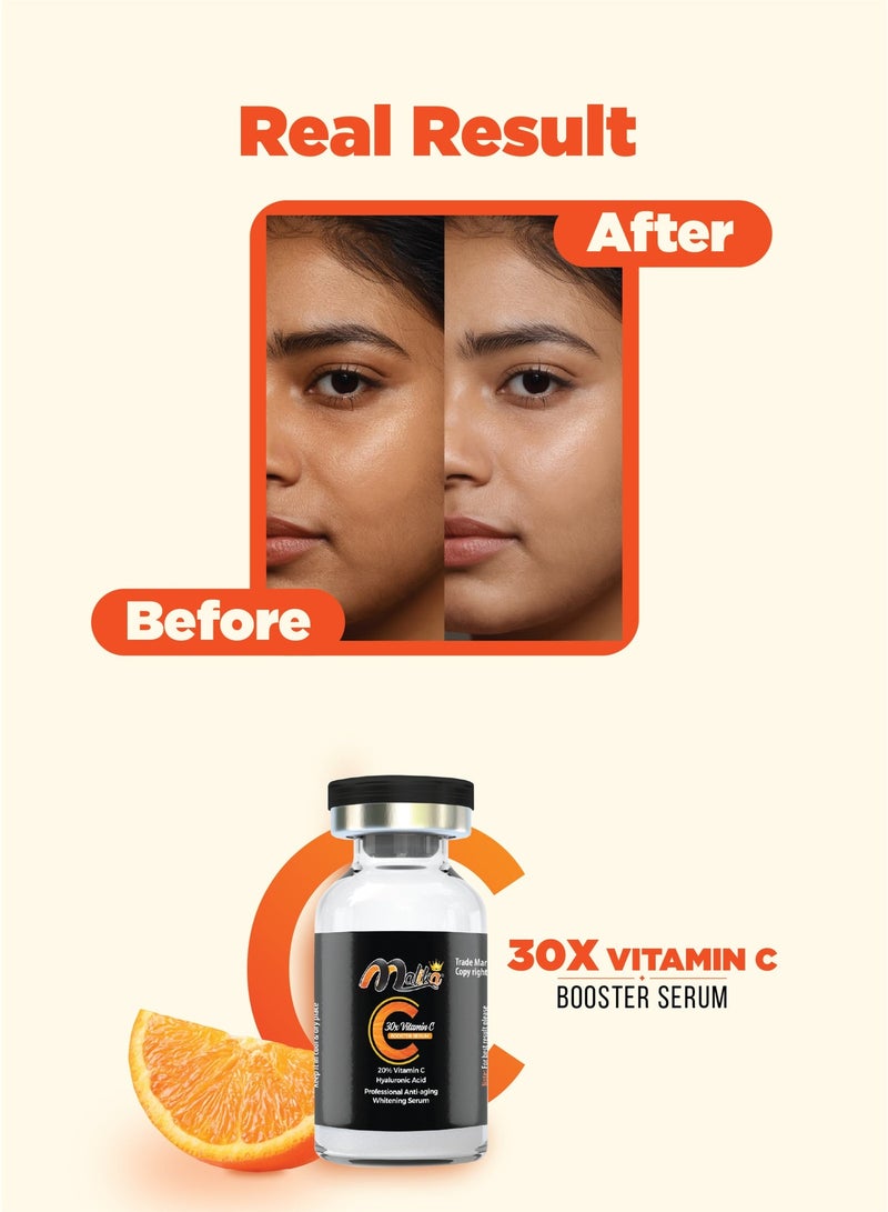 Malika 30X Vitamin C Serum 3ml | Trial Size | Brightening Serum | Dark Spot Corrector | Korean Skin Care - Image 5