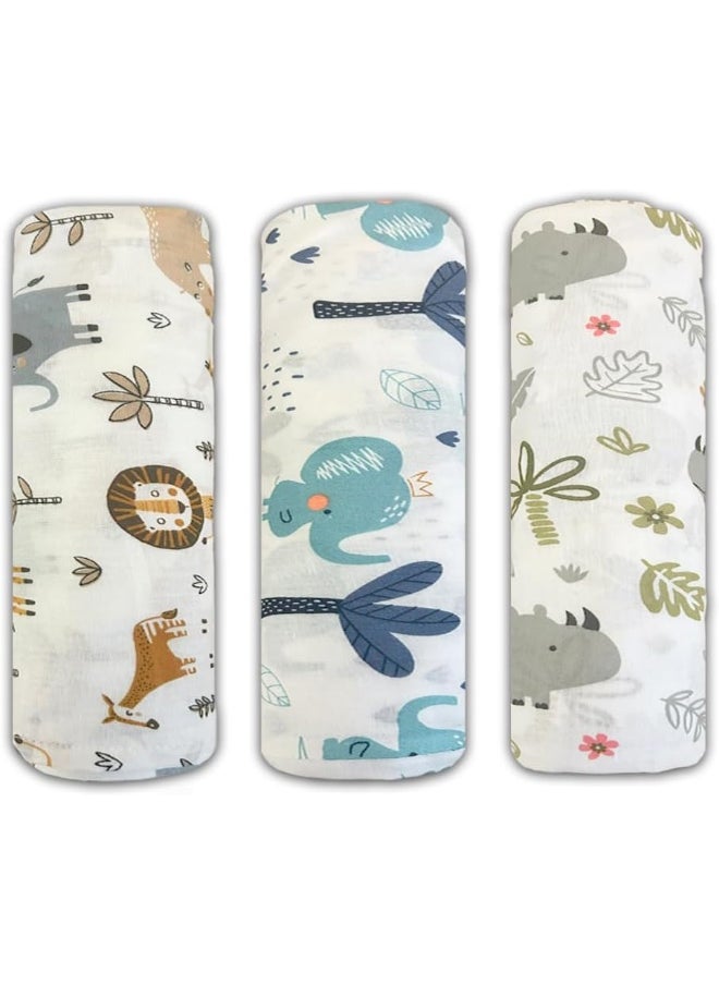 Trance Home Linen Trance Home Linen Super Soft 100% Cotton Malmal Swaddle Cloth Baby Wrap  - Image 1