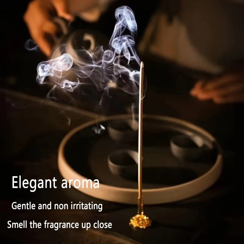 30 Sticks High-Grade Palo Santo Incense White Sage Cedar Coffee Home Fragrance Natural Aromatherapy Suitable for Yoga Meditation - Image 3