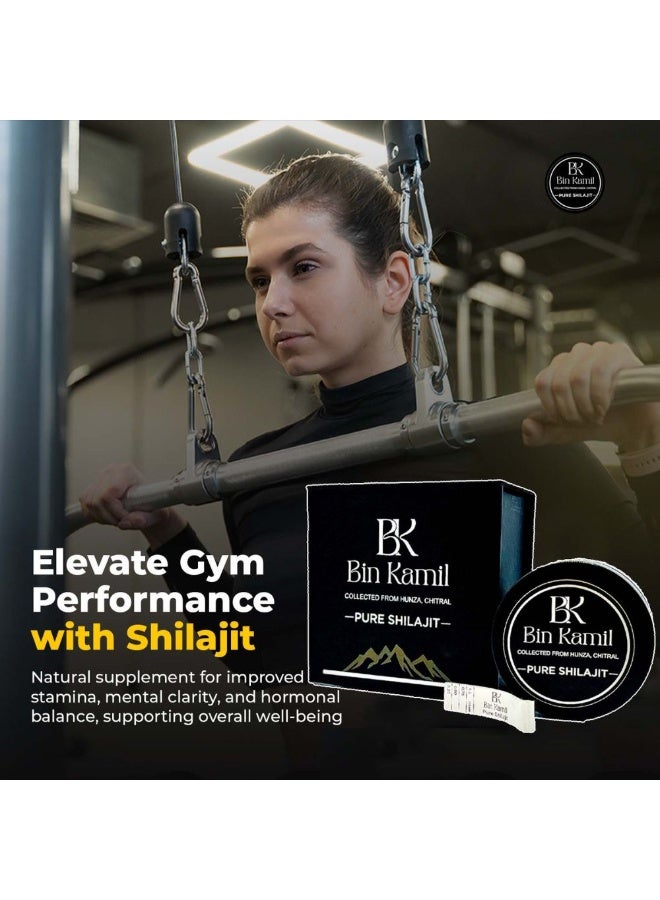 Bin Kamil Pure Shilajit – Premium Quality Resin – Collected from Hunza & Chitral – 25g - Image 3
