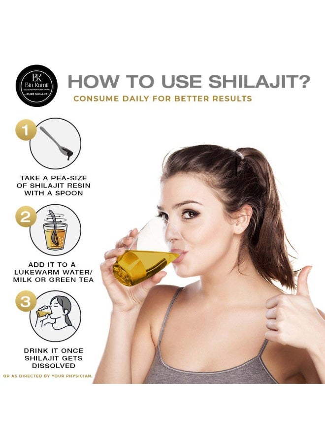 Bin Kamil Pure Shilajit – Premium Quality Resin – Collected from Hunza & Chitral – 25g - Image 5