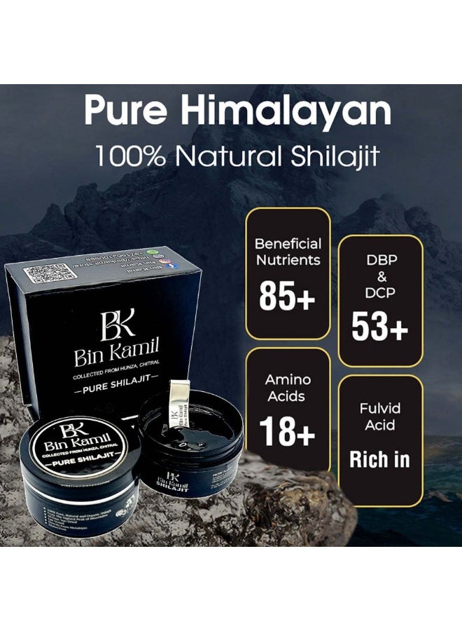 Bin Kamil Pure Shilajit – Premium Quality Resin – Collected from Hunza & Chitral – 25g - Image 4