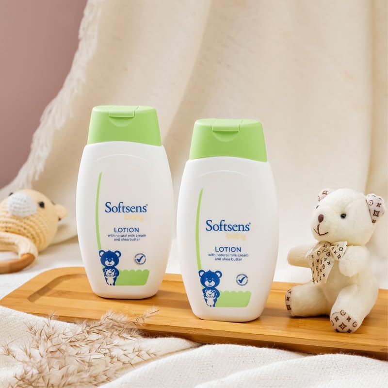 Softsens Baby Lotion with Natural Milk Cream and Shea Butter - Image 5