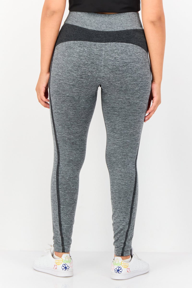 asics Women Sportswear Fit Training Leggings, Grey - Image 3