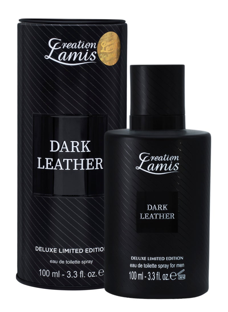 Creation Lamis Diable Bleu Eau de Toilette For Men 100ml and Creation Lamis Deluxe Dark Leather Eau de Toilette Unisex 100ml (Combo Pack)  - Image 3
