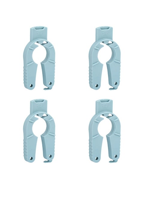 4 Pcs Magnetic Multi-Function Bottle Openers, Blue
