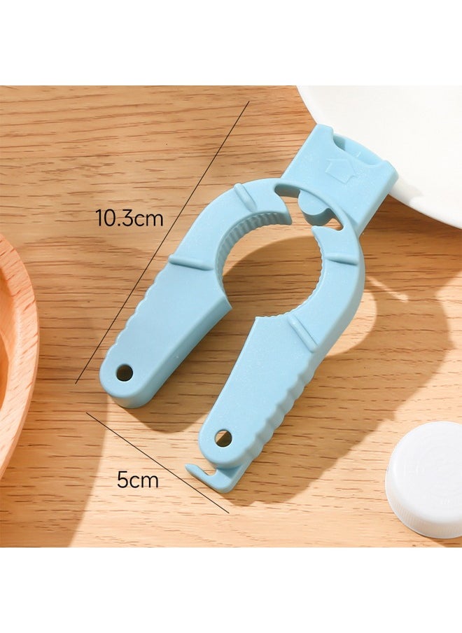 4 Pcs Magnetic Multi-Function Bottle Openers, Blue