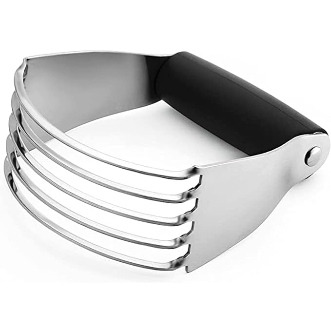 JD Mart Dough Blender Top Professional Pastry Cutter with Heavy Duty Stainless Steel Blades  - Image 1