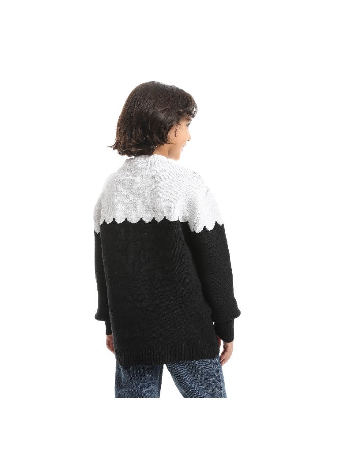 Caesar Boys' Dolphin Design Wool  pullover - Image 4
