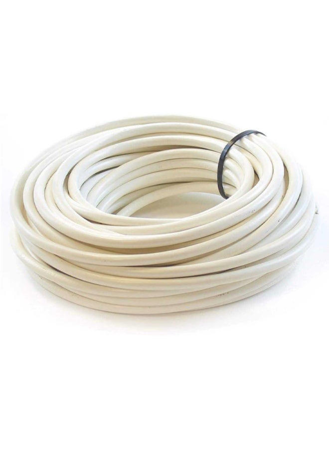 Termo Electric Cord, 2x1mm, 80 Meters, White - Image 1