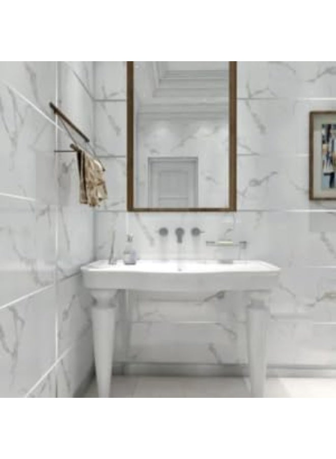 20-meter self-adhesive decorative tape for floor, wall, and ceiling dividers silver - Image 2