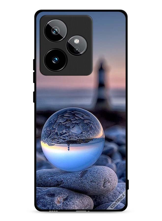 Covernex Realme GT 7T 5G Protective Case Cover Awesome Photography Of Nature In Round Glass