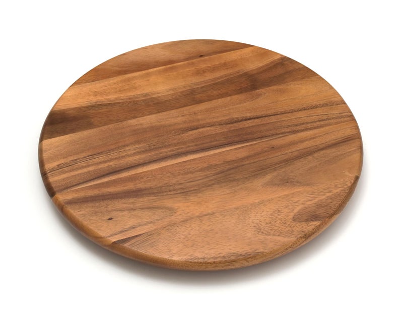 Lipper International Lipper International Acacia Wood 18Inch Lazy Susan Kitchen Turntable 