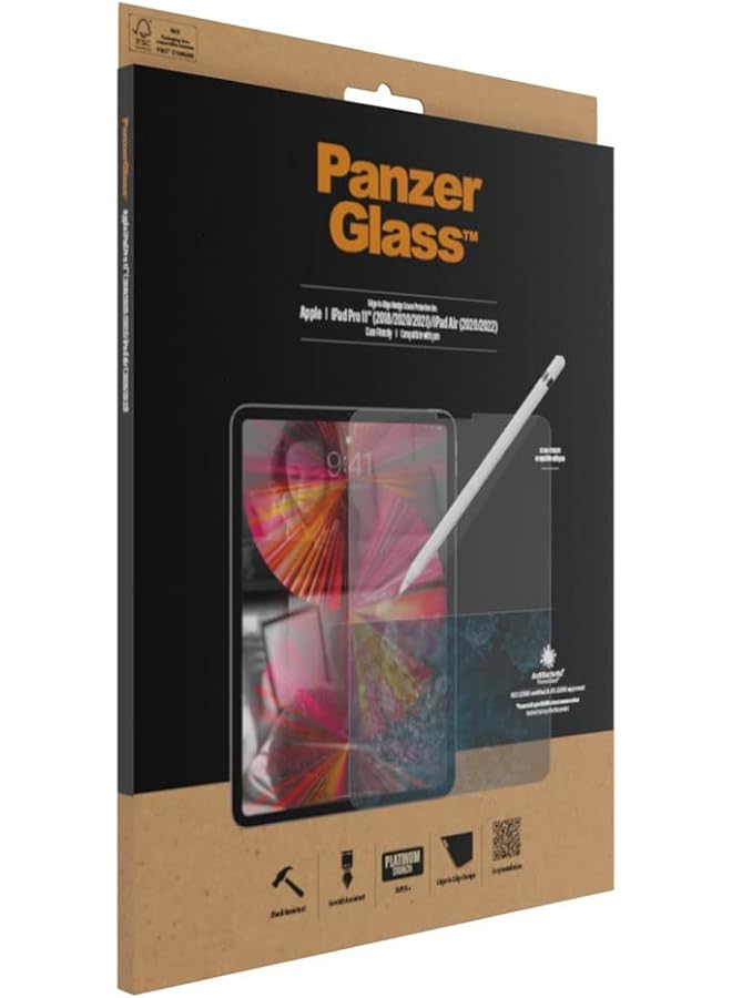 إيروريكس واقي شاشة بانزر جلاس لجهاز ايباد برو 11 2018 و2020 2655 - Image 5
