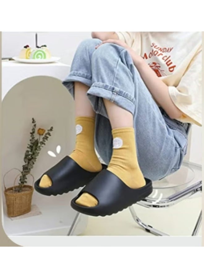 Unisex حمام حذاء, سحابة شرائح حذاء للنساء والرجال, مريحة وسادة حذاء, ناعمة إيفا مفتوحة أصابع القدم أحذية, خفيفة الوزن مسطحة شرائح حذاء, تجفيف حذاء دش للحمام حمام سباحة الشاطئ في الداخل والخارج, المرأة والرجل حذاء - Image 2