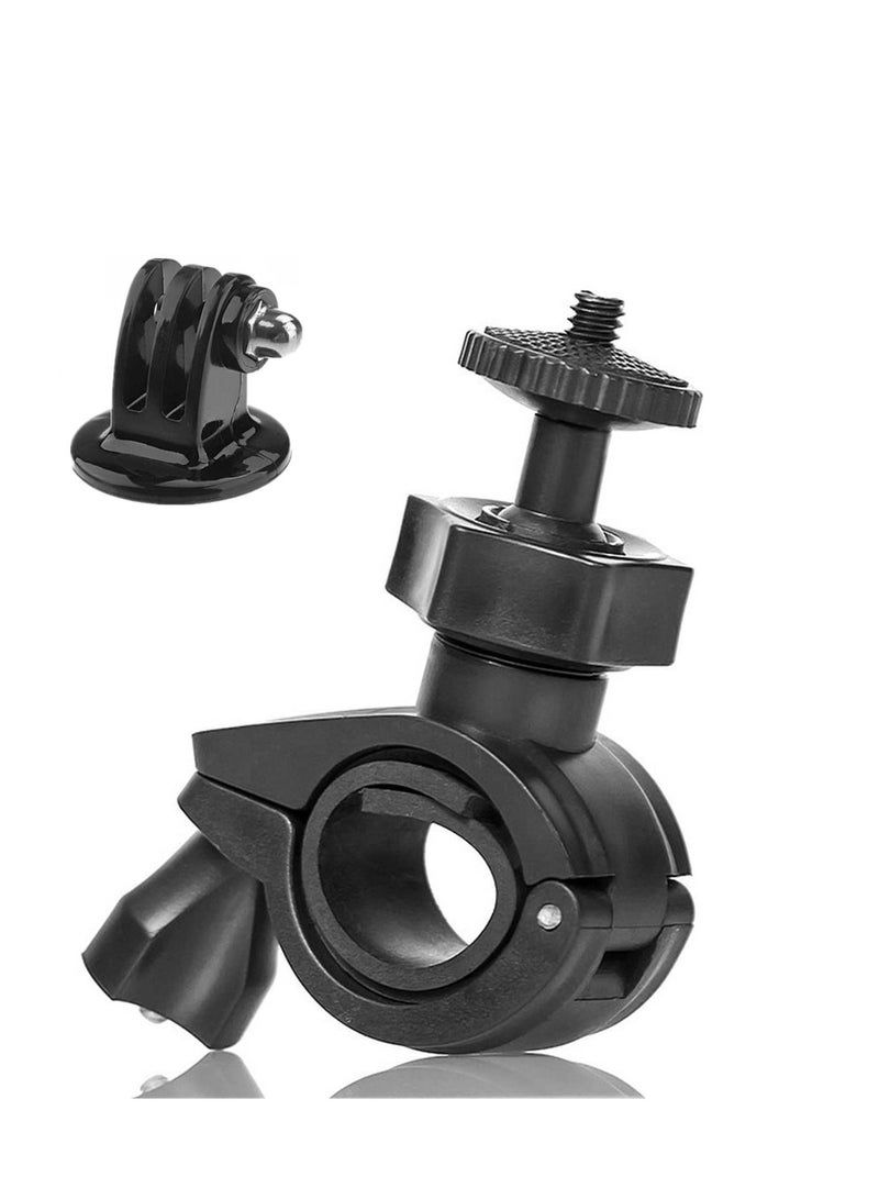 Bike Handle Bar Mount Clip Holder for Action Camera for Insta360 OSMO Action Camera - Image 1