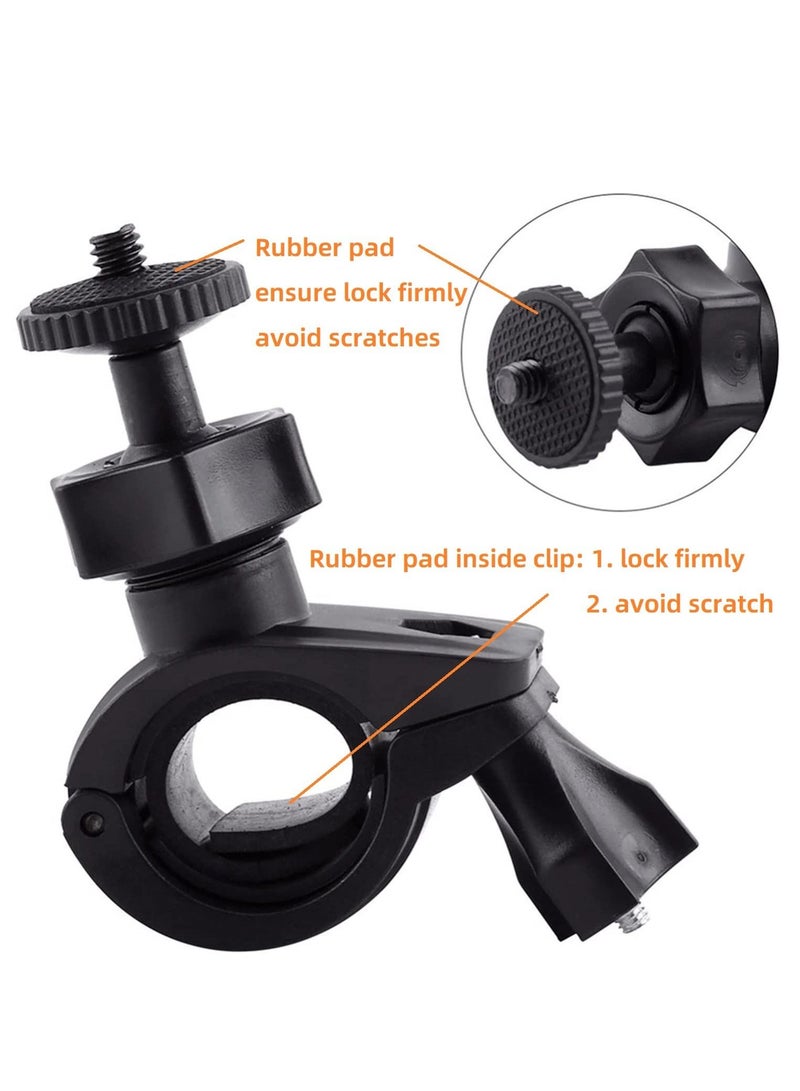 Bike Handle Bar Mount Clip Holder for Action Camera for Insta360 OSMO Action Camera - Image 4