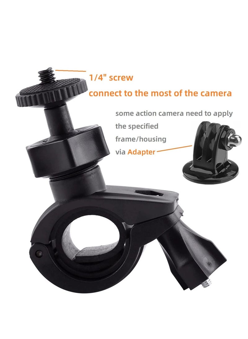 Bike Handle Bar Mount Clip Holder for Action Camera for Insta360 OSMO Action Camera - Image 2