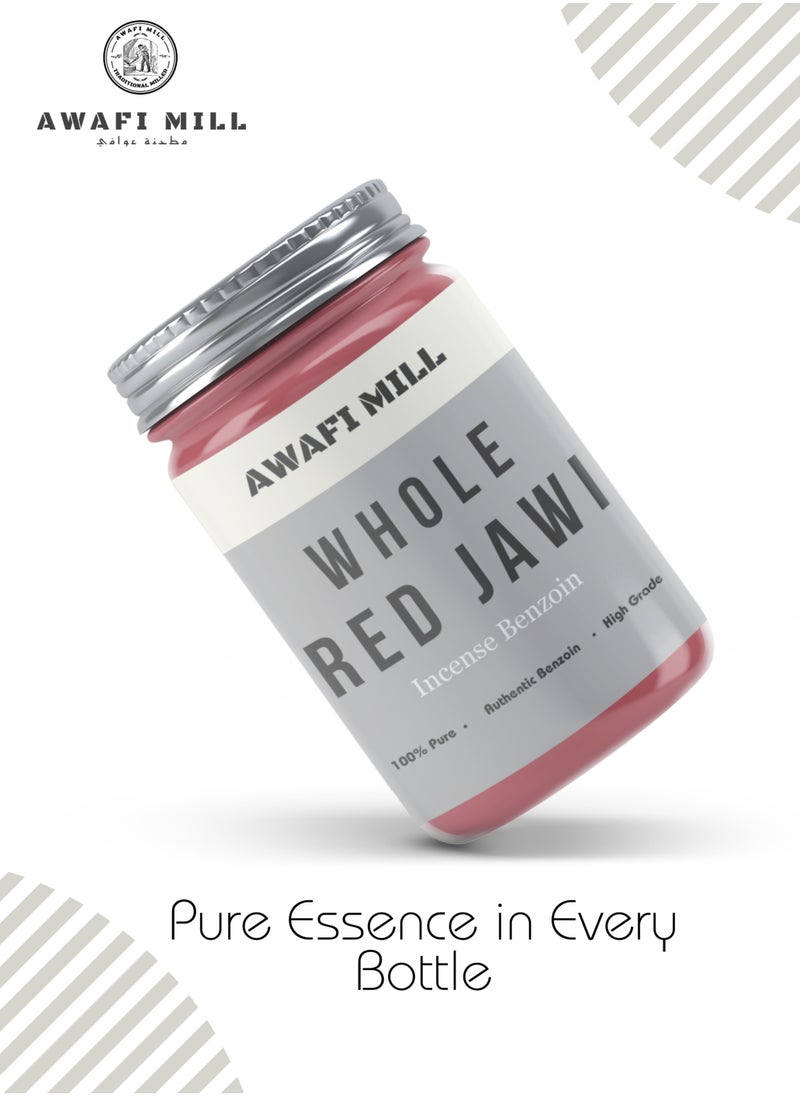 Awafi Mill - Red Jawi Benzoin Incense | Pure and Aromatic Resin with Charcoal Tablet - Image 1
