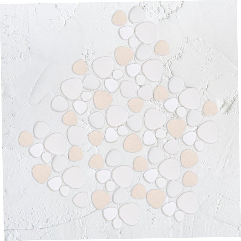 HOMSFOU 1bag Long-Lasting Ceramic Mosaic Tiles DIY Craft Tile Material Natural Pebble Stone - Image 5