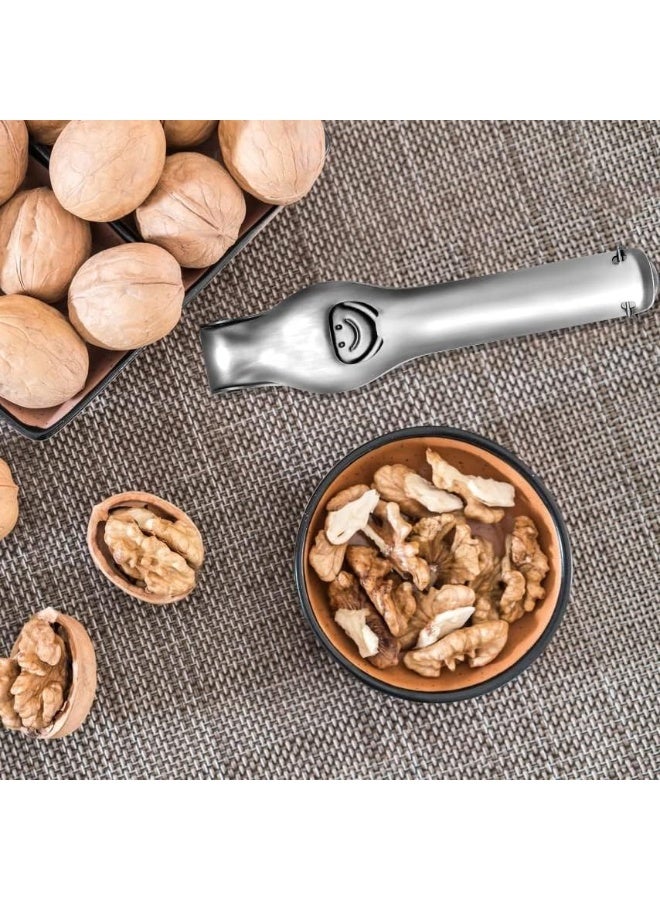 KASTWAVE Heavy Duty Chestnut Opener Nutcracker Tool, Stainless Steel Walnut & Nut Sheller with Ergonomic Handle, Easy to Use Peeler for Pecans, Hazelnuts, Almonds, Multipurpose with Bottle Opener - Image 3