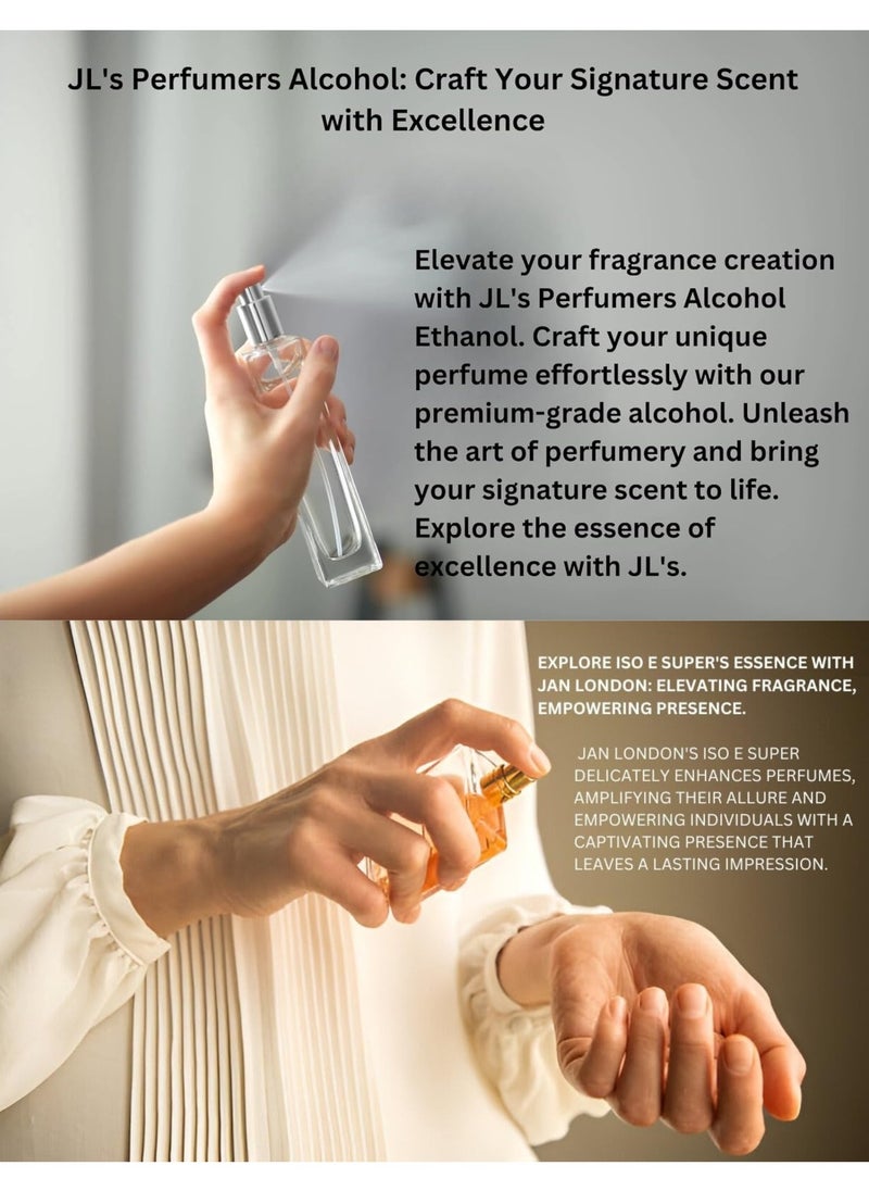 JAN LONDON JAN LONDON Perfumer's Essentials Pack: ISOE SUPER 50ml, Perfumer's Alcohol 500ml - Enhance Fragrances with Iso E Super, and Perfumer's Alcohol  - Image 4