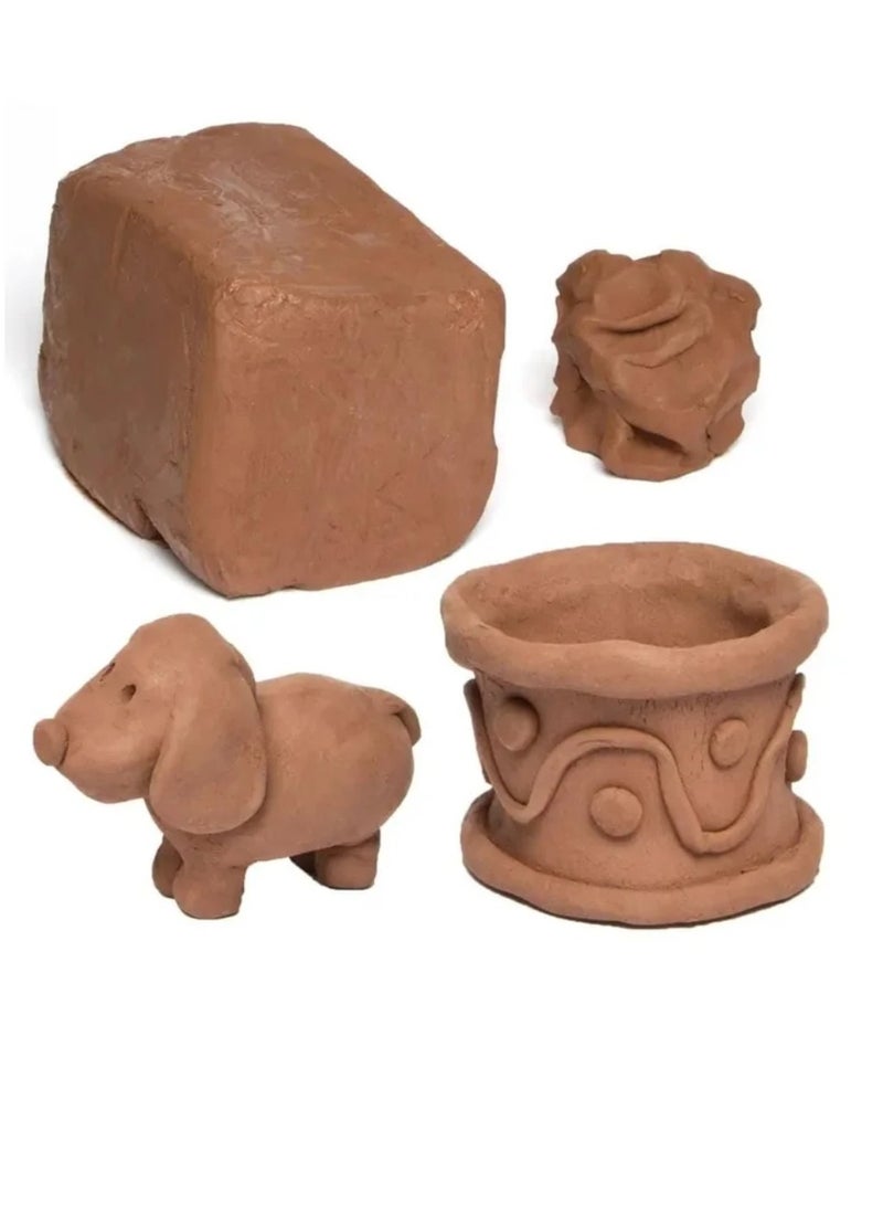 PRIMA Brown Air Hardening Clay - Image 2