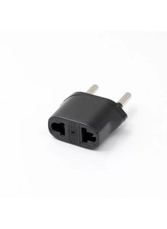 WONPRO Wonpro Mini- Travel Adapter, 10A 250V, 4.0mm DIA Small Travel Adapter, Plug Suitable for UAE, Russia, China & South America, Perfect for Laptop, Cell Phones, Cameras 