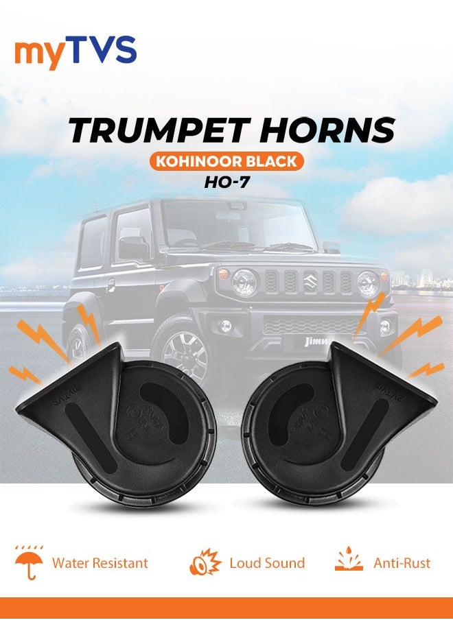 myTVS myTVS Trumpet Horn Kohinoor Black - HO-7  - Image 2