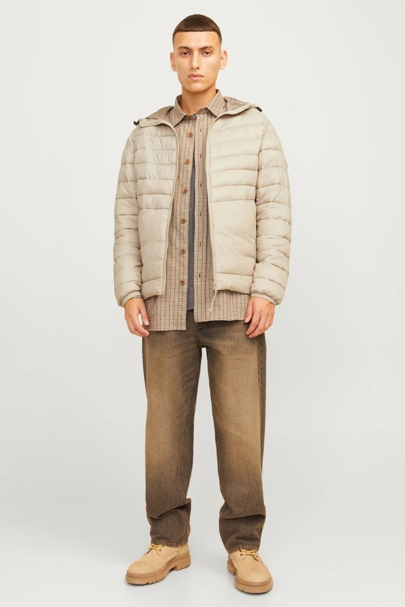 Jack Jones Essentials Jjesprint Comfort Fit Adjustable Hooded Jacket Men's Jacket 12258441 - Image 3