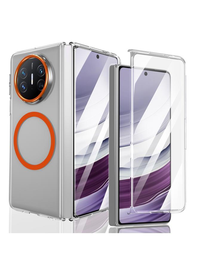 اس-توب جراب لهاتف Huawei Mate X5 lce قابل للطي من سلسلة MagSafe جراب شفاف مدمج لهاتف الكمبيوتر الشخصي - Image 1