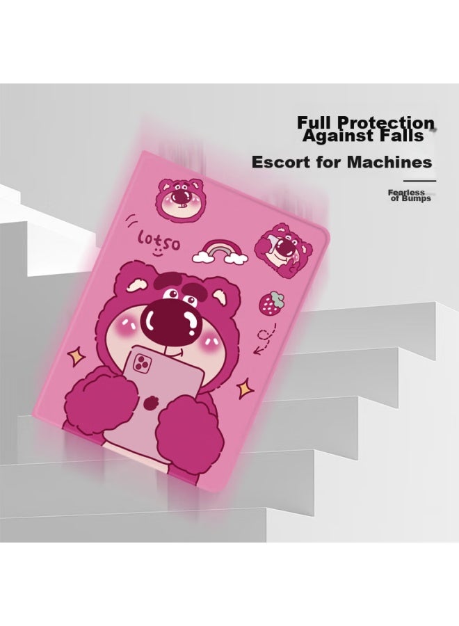 Sehan Shihan Compatible With Honor Tablet 9 Protective Case, 12.1-Inch Model, Student Office Creative Cartoon Cute Full Coverage, Slim Shockproof Wear-Resistant Tablet Computer Protective Case With Support - Image 2