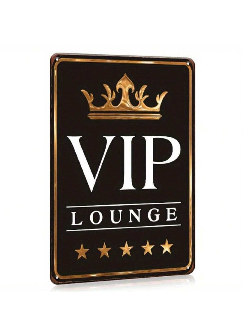 971ميديا لوحة معدنية عتيقة لصالات كبار الشخصيات للمنزل والمطعم - Image 1