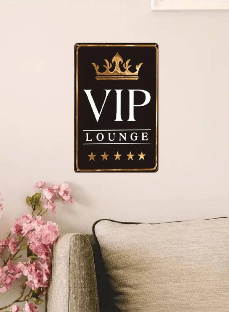 971ميديا لوحة معدنية عتيقة لصالات كبار الشخصيات للمنزل والمطعم - Image 2