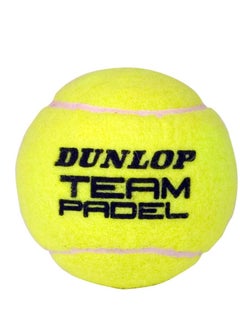 DUNLOP PB Team Padel Balls – 3 Pack, High Performance, Yellow, for Padel  - Image 3