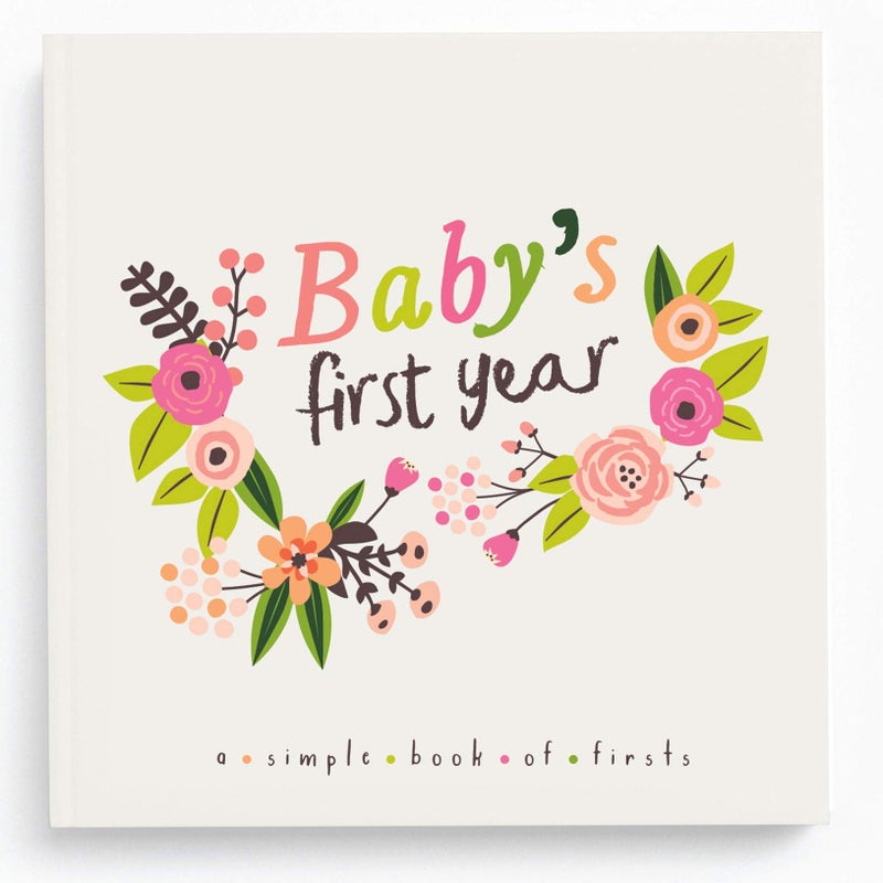 Lucy Darling Little Artist Baby Memory Book â€“ First 5 Years Journal & Photo Album for Baby Girl, Unique Keepsake, Milestone Book, Memory Book for New Parents - Image 1