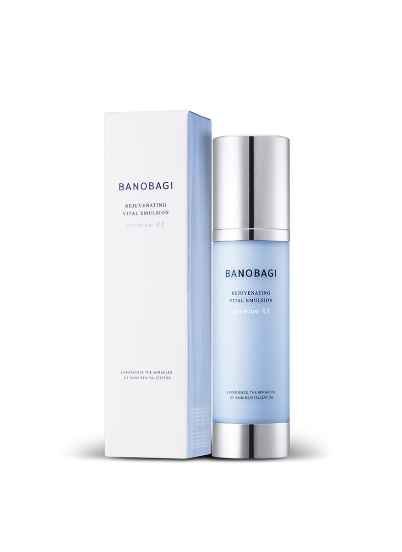 Banobagi Rejuvenating Vital Emulsion  Hydrating Moisturizer Face Emulsion for Dry Sensitive Skin  Korean Face Moisturizer & Skin Barrier Repair Cream  Facial Moisturizer Glass Skin 100ml  - Image 1