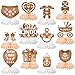 Eaasty 12 Pcs Cielito Lindo Baby Shower Party Decorations Brown Centerpieces for Table Mexican Fiesta Talavera Honeycomb Table Decor for Baby Shower Gender Reveal Party Supplies - Image 2