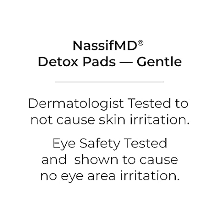 NassifMD Gentle Detox Pads, Surgeon-Created Fruit Acid Complex for Sensitive Skin, Brightens, Exfoliates & Reduces Wrinkles, Dermatologist-Tested - Image 3