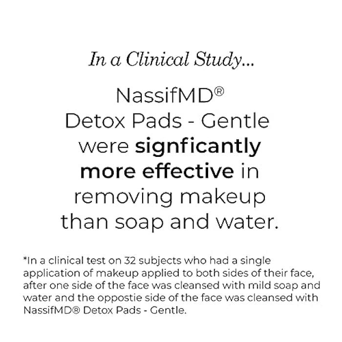 NassifMD Gentle Detox Pads, Surgeon-Created Fruit Acid Complex for Sensitive Skin, Brightens, Exfoliates & Reduces Wrinkles, Dermatologist-Tested - Image 4